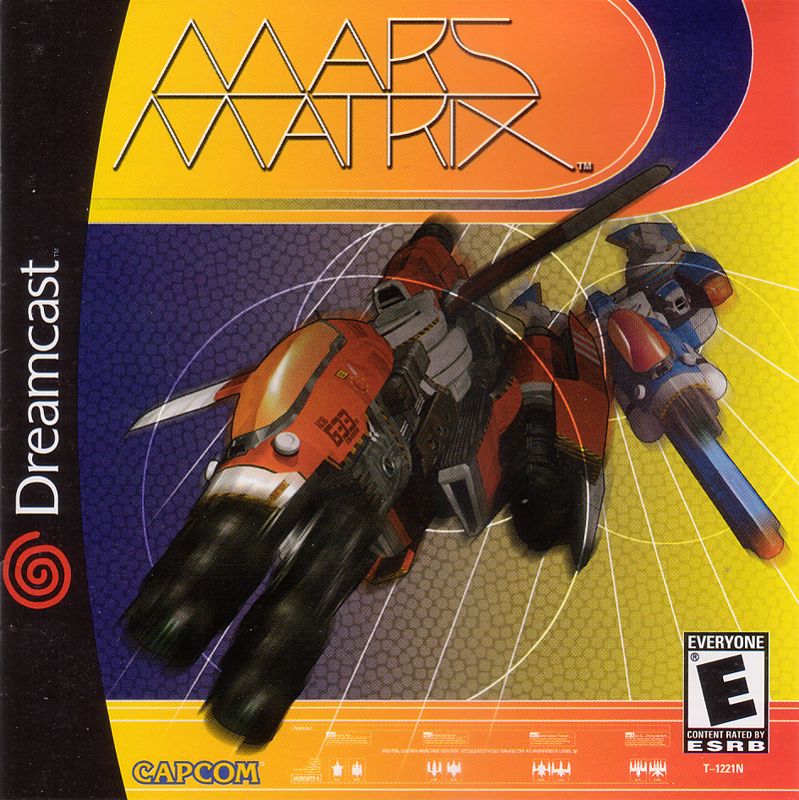 Mars Matrix box art for Sega Dreamcast